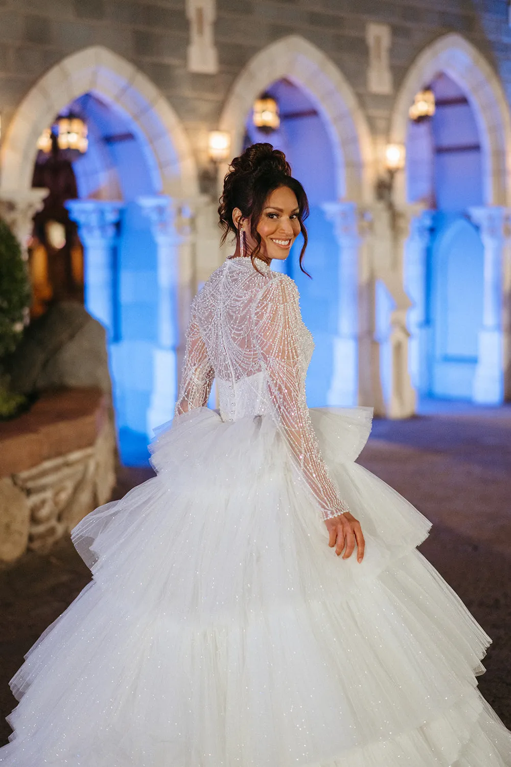 Allure Bridal Disney DP459 brudekjole med lys