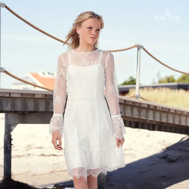 Lykkes Real Silk Channie brudekjole i silke