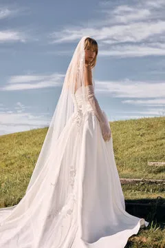 Made With Love Bridal Aria Veil blondeslør i tyl romantisk