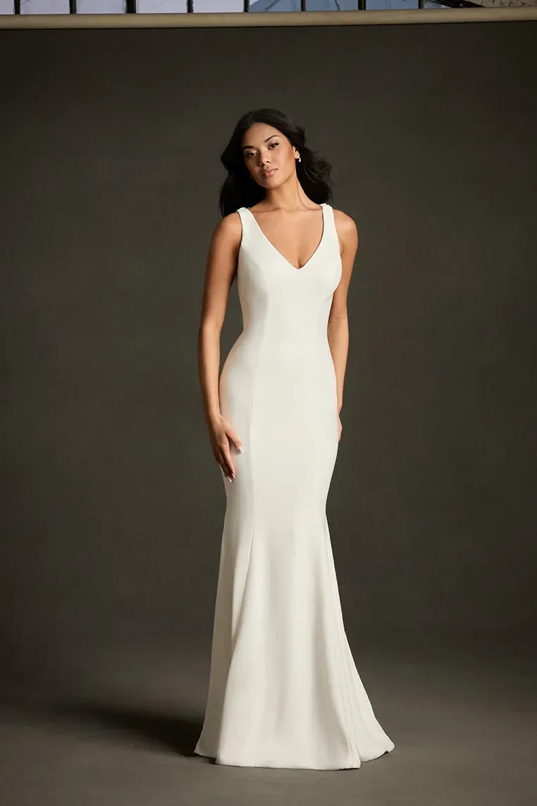 Allure Bridal Madison James MJ1295 Clarissa brudekjole crepe