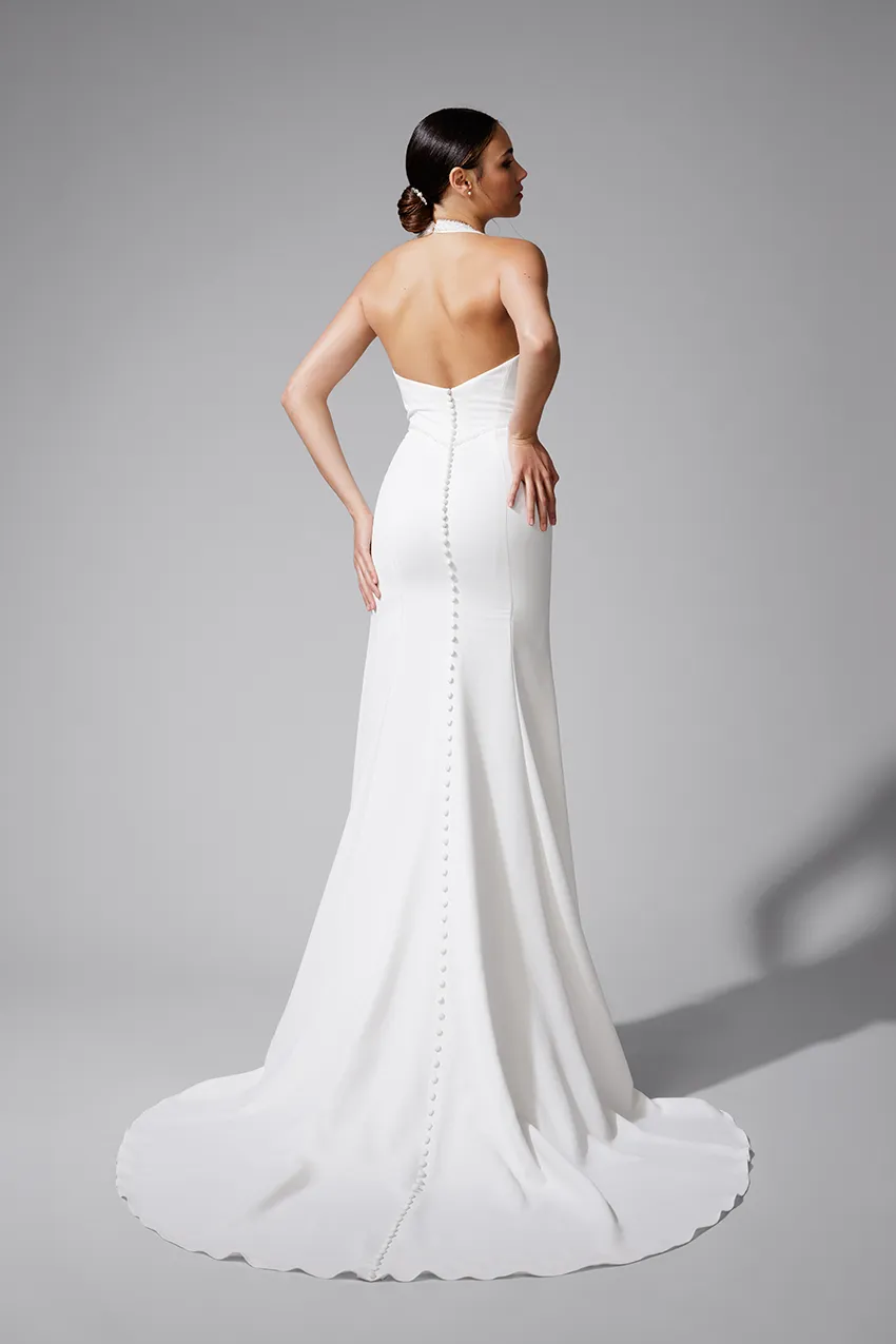 Bella by Eglantine Robe de mariée BEL22734 brudekjole satin