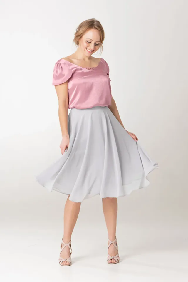 Sanna Lindström Viola T-shirt sommerbær str. 36–48 med farverigt udtryk