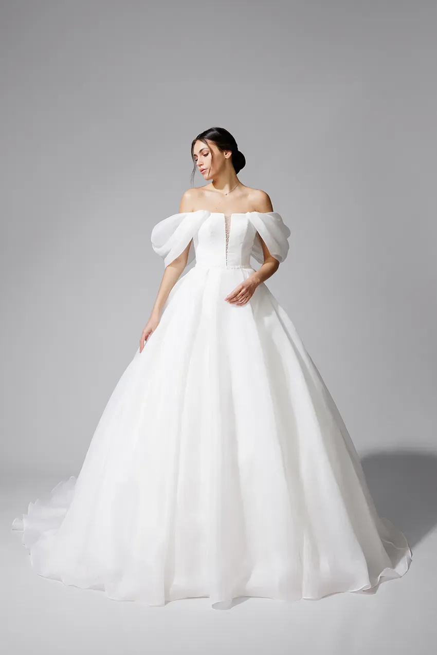 Bella by Eglantine BEL22722 brudekjole i organza