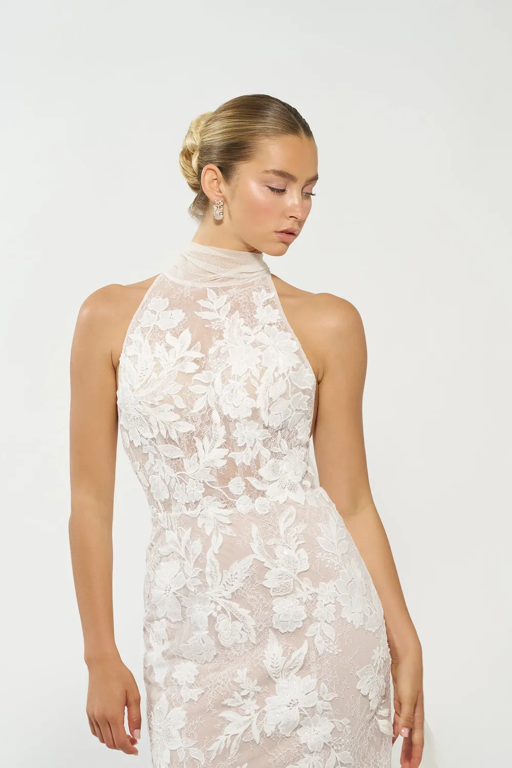 Allure Bridal Madison James MJ1213 Dinah brudekjole Nude capety