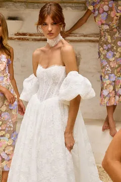 Made With Love Bridal Prim brudecape organzaforet