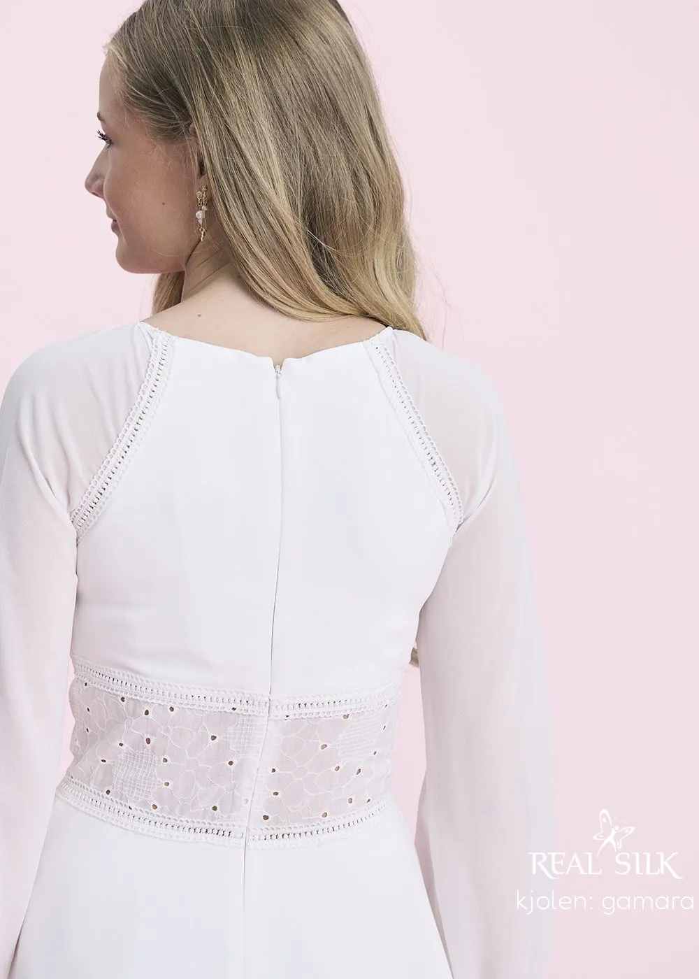 Lykkes Real Silk Gamara brudekjole i silke