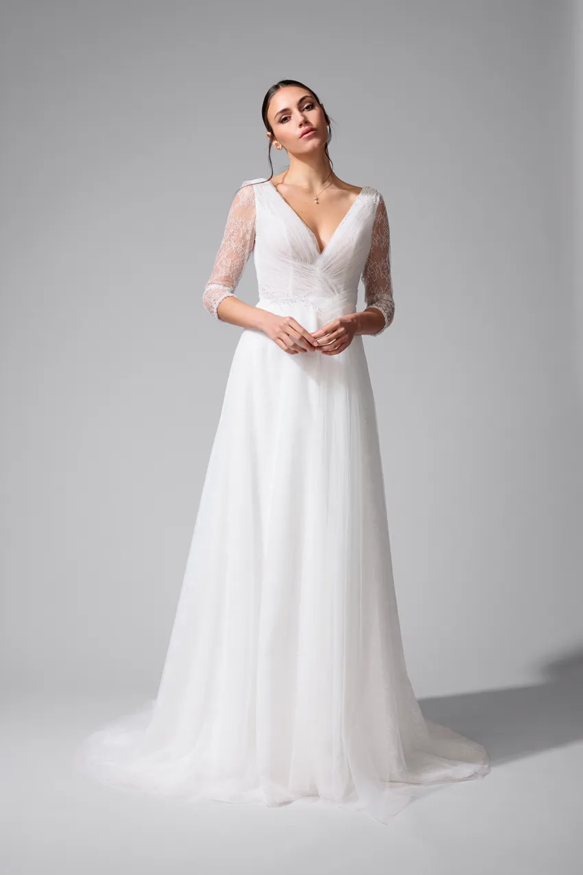 Bella by Eglantine Robe de mariée BEL22704 brudekjole tulle
