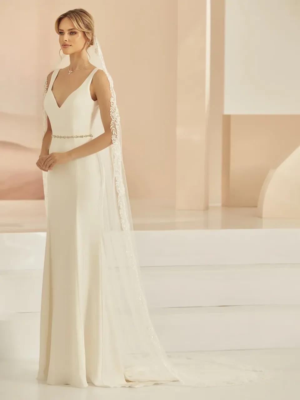 Princesa La Princessa Veil S407 brudeslør ivory 250 cm