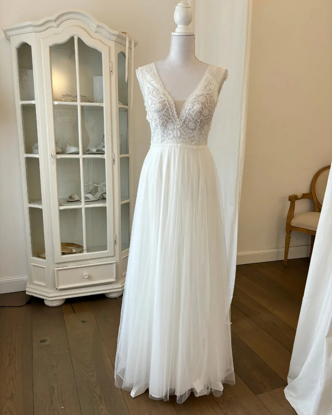 Sanna Lindström Elin second hand brudekjole str. 34