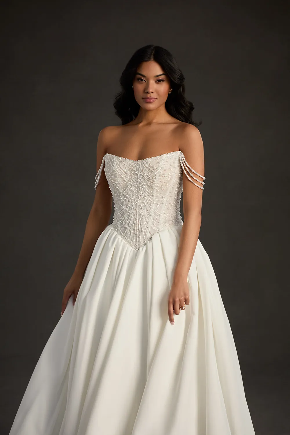 Allure Bridal Madison James MJ1274 Colette brudekjole ivory