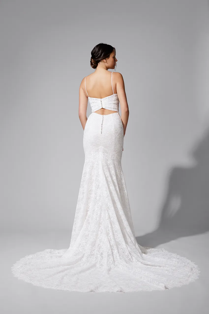 Bella by Eglantine BEL22727 brudekjole – sirenesnit