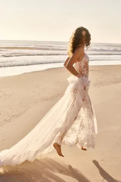 Made With Love Bridal Conrad Cape brudekappe ivory tyl 3 x 1,5 m
