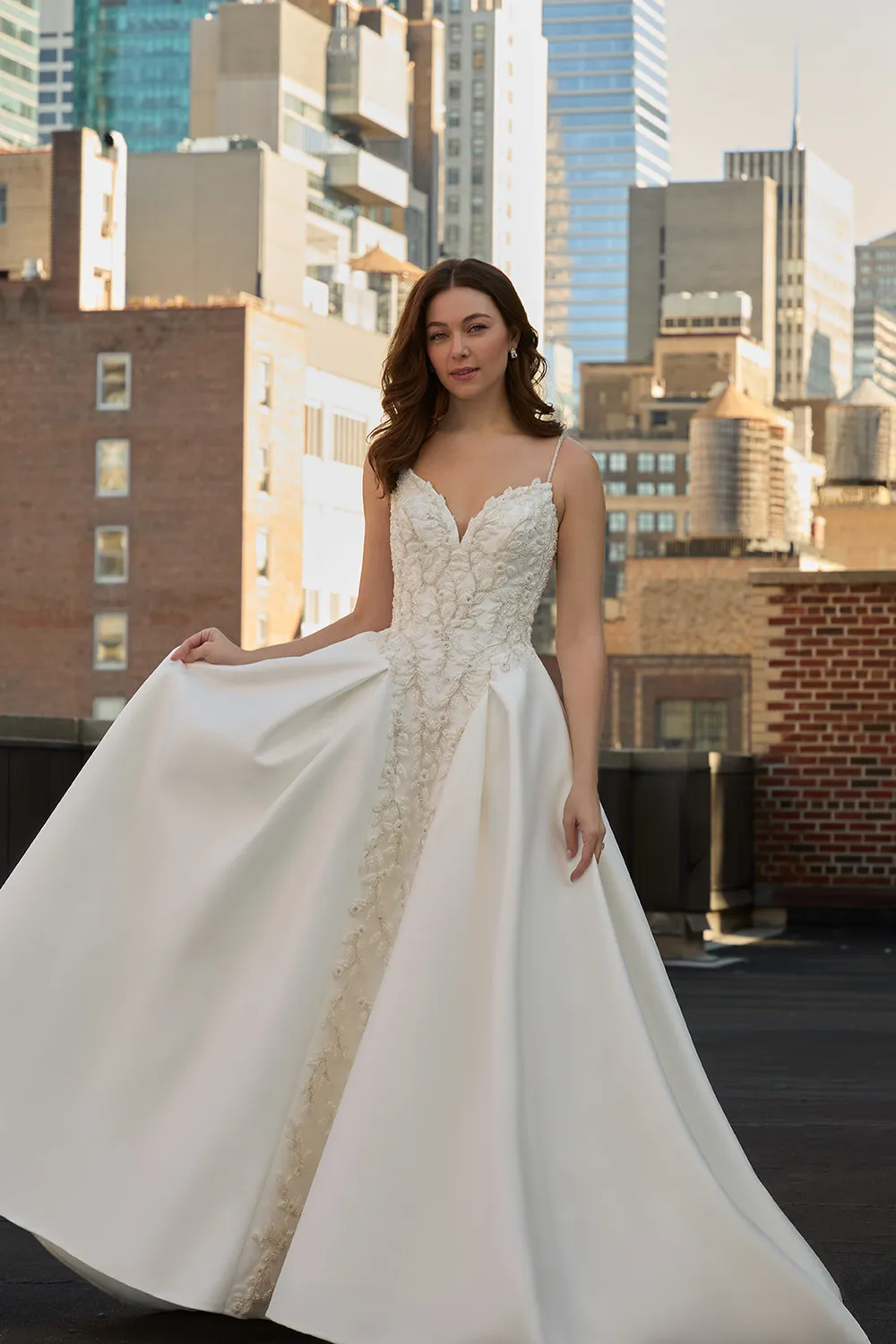 Allure Bridal Madison James MJ1299 Courtney brudekjole Ivory/Nude mikado