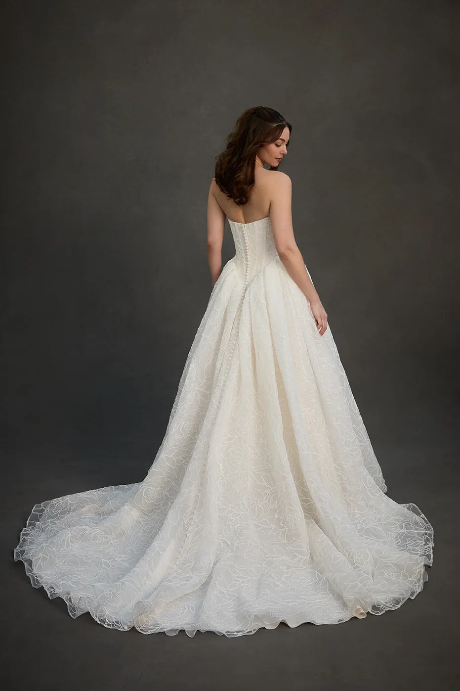 Allure Bridal Madison James MJ1275 Carley brudekjole champagne
