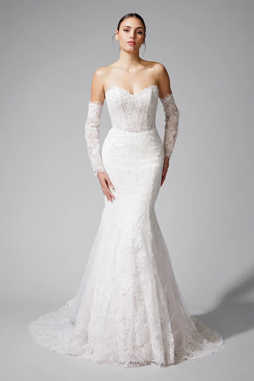 Bella by Eglantine BEL22721 brudekjole sirenesnit