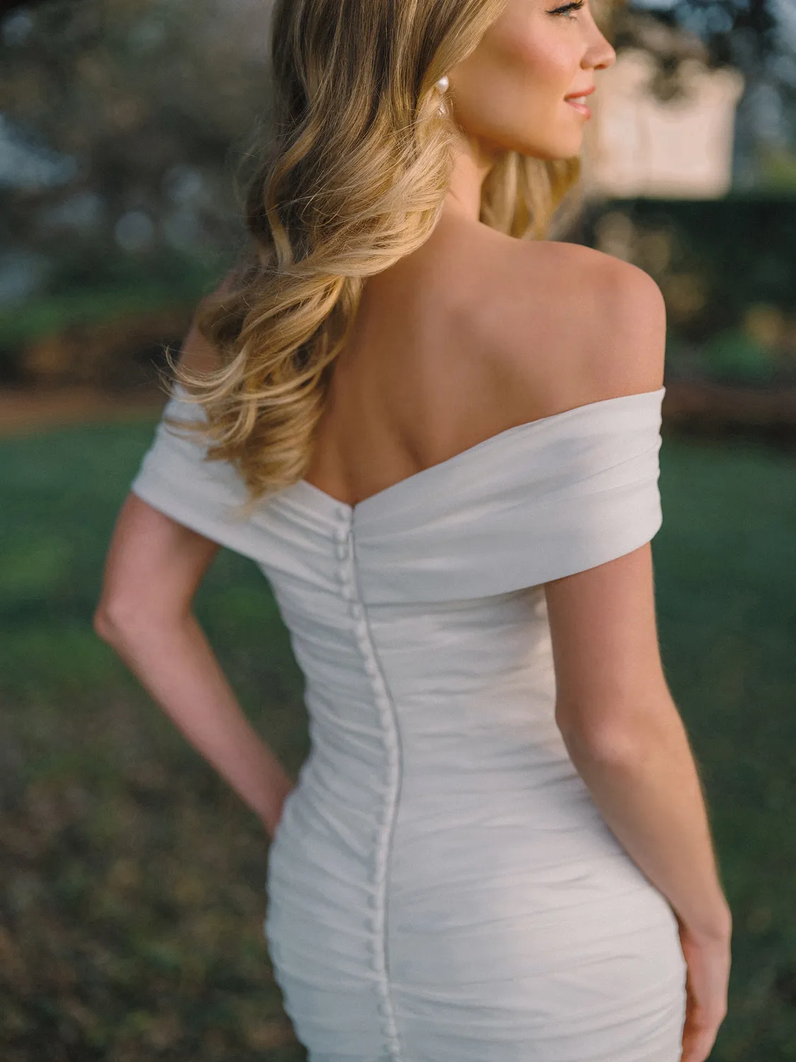 Allure Bridals A1483 brudekjole ivory havfrue satin
