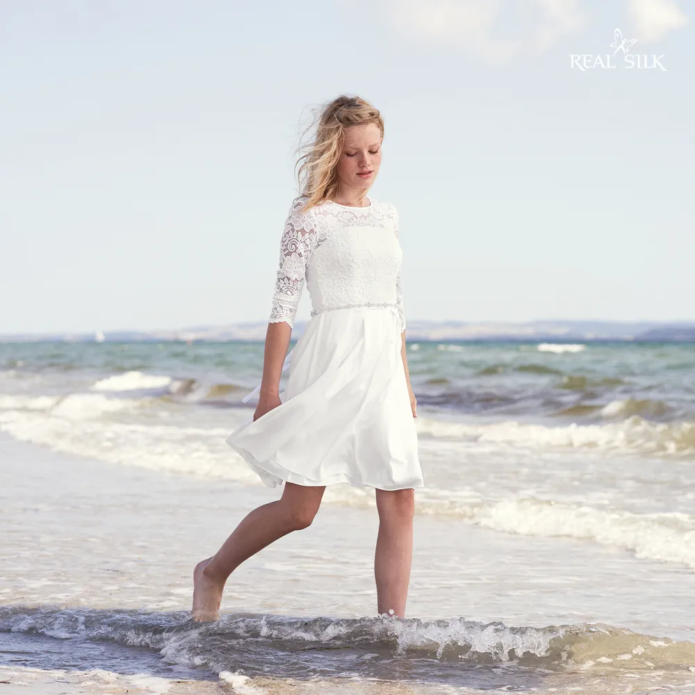 Lykkes Real Silk Courtney brudekjole i ægte silke