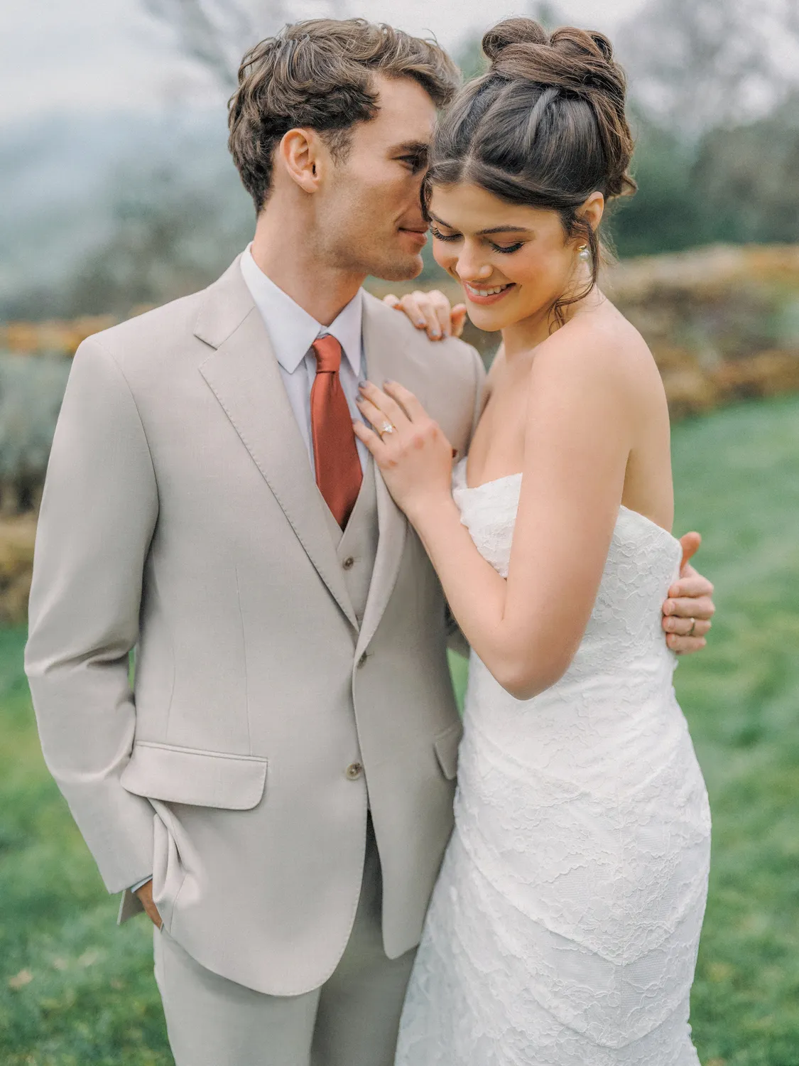 Allure Bridal Romance R3977 brudekjole ivory fit-flare