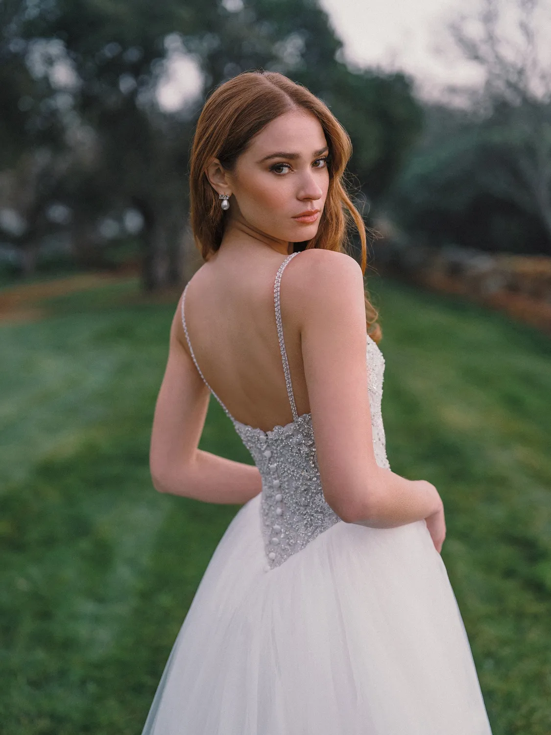 Allure Bridal A1486 ballgown brudekjole ivory