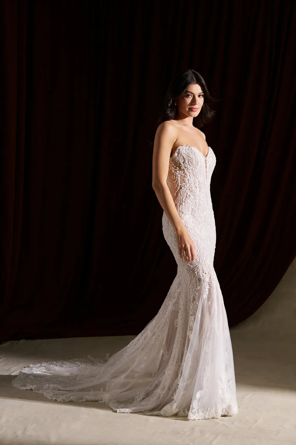 Allure Bridal Allure Couture C849 brudekjole nude/ivory fit-flare
