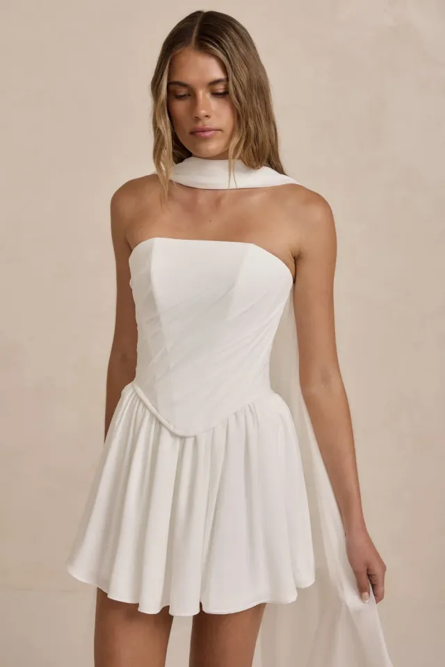 Made With Love Leo overdel brude chiffon