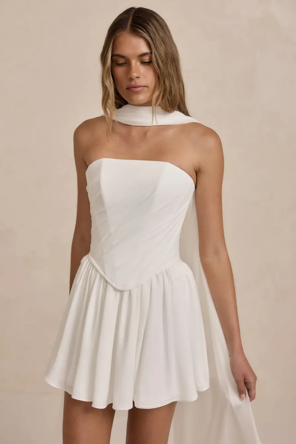 Made With Love Leo overdel brude chiffon