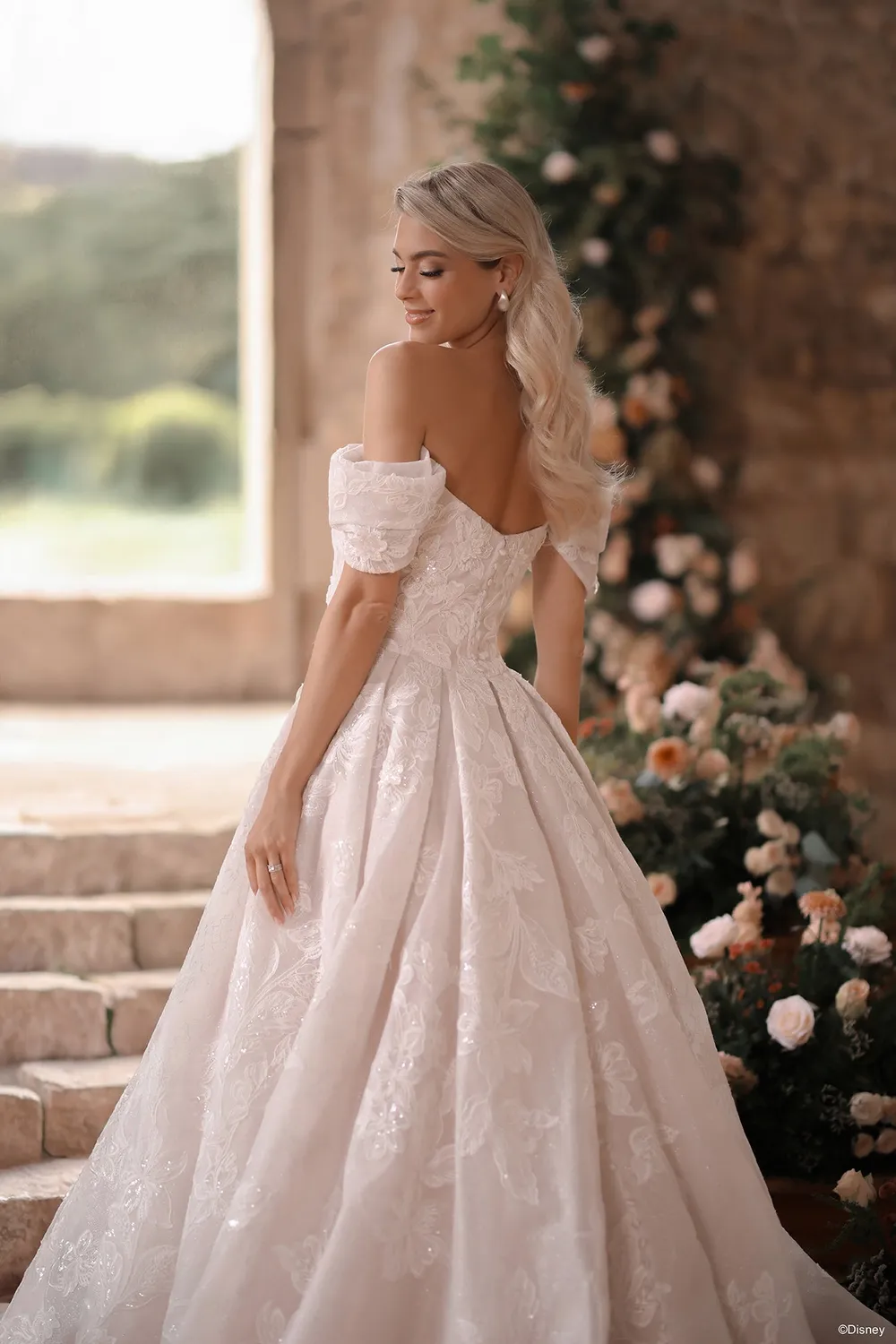 Allure Bridal DP451 Aurora brudekjole tyl lavender