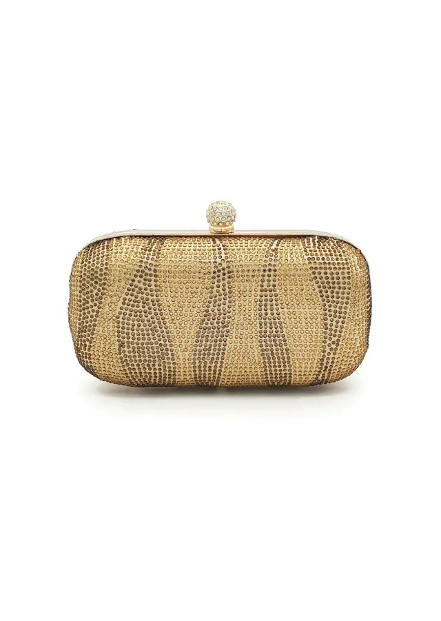 Princesa La Princessa EVB79 clutch guld med kæde