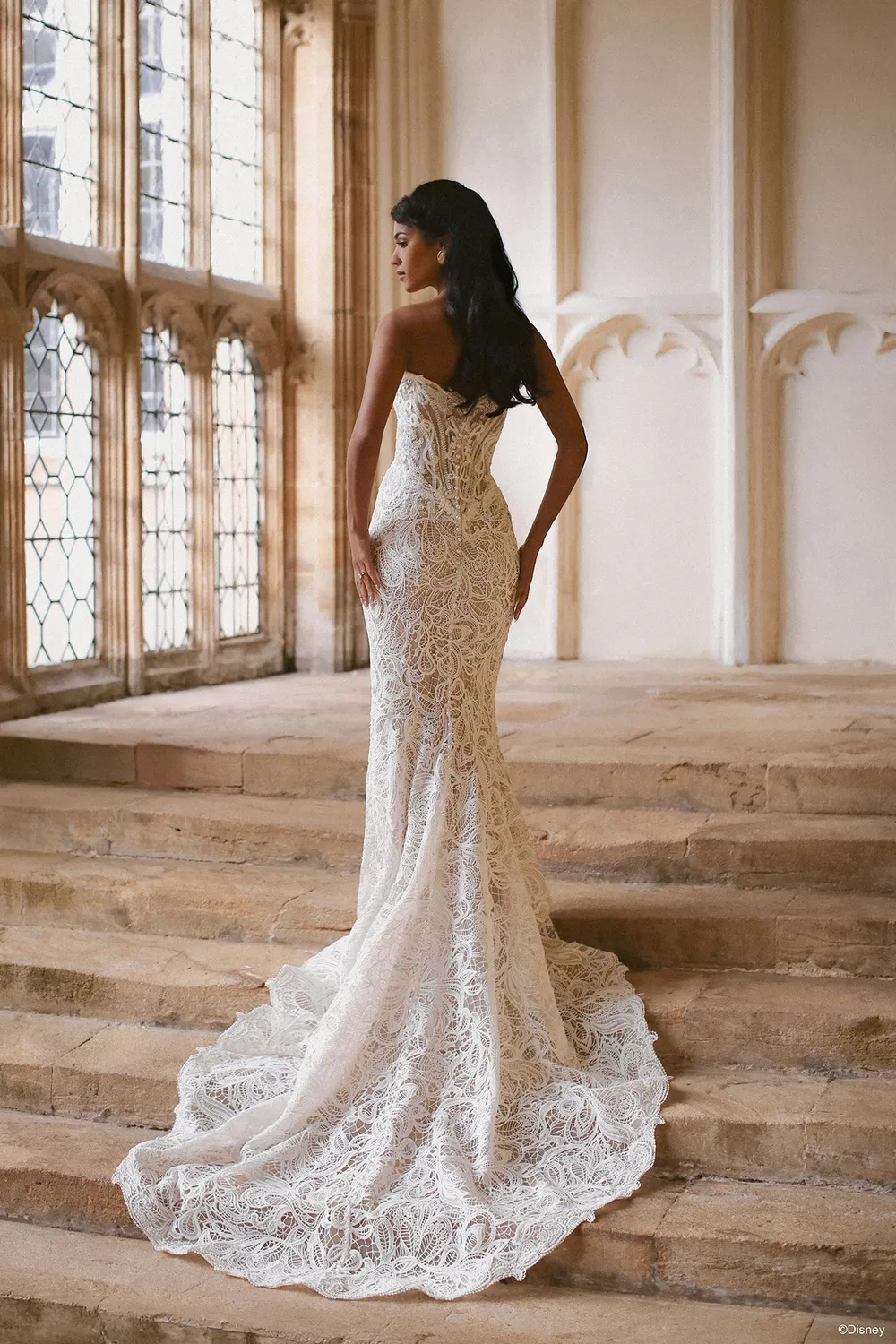 Allure Bridal DP454 Jasmine brudekjole nude champagne ivory