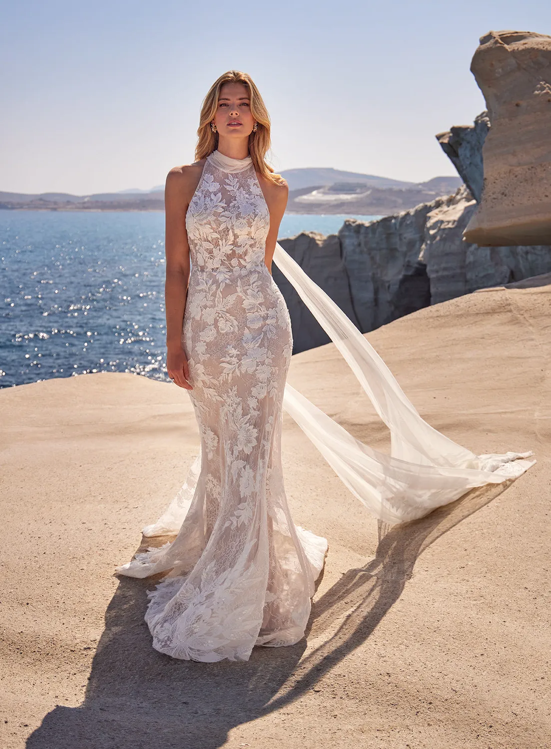 Allure Bridal Madison James MJ1213 Dinah brudekjole Nude capety