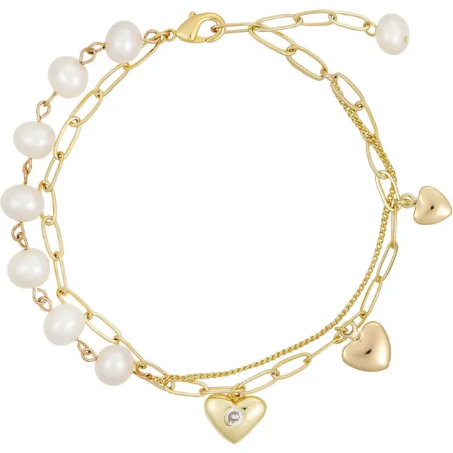 Princesa La Princessa Mae TSJ29 armbånd guldbelagt perle