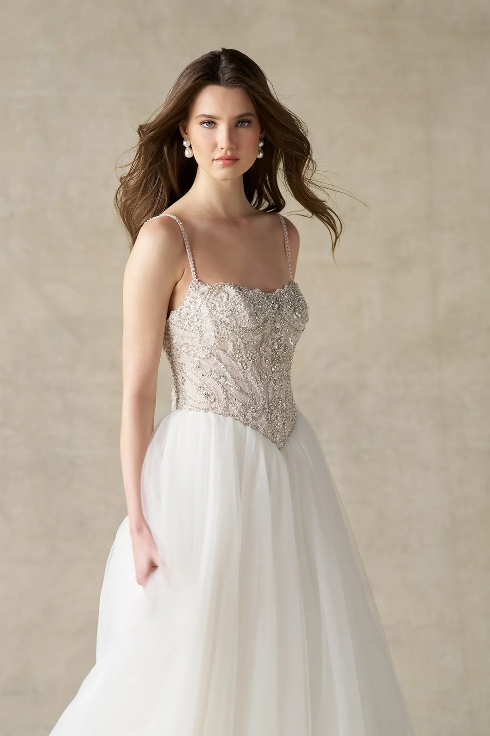 Allure Bridal A1486 ballgown brudekjole ivory