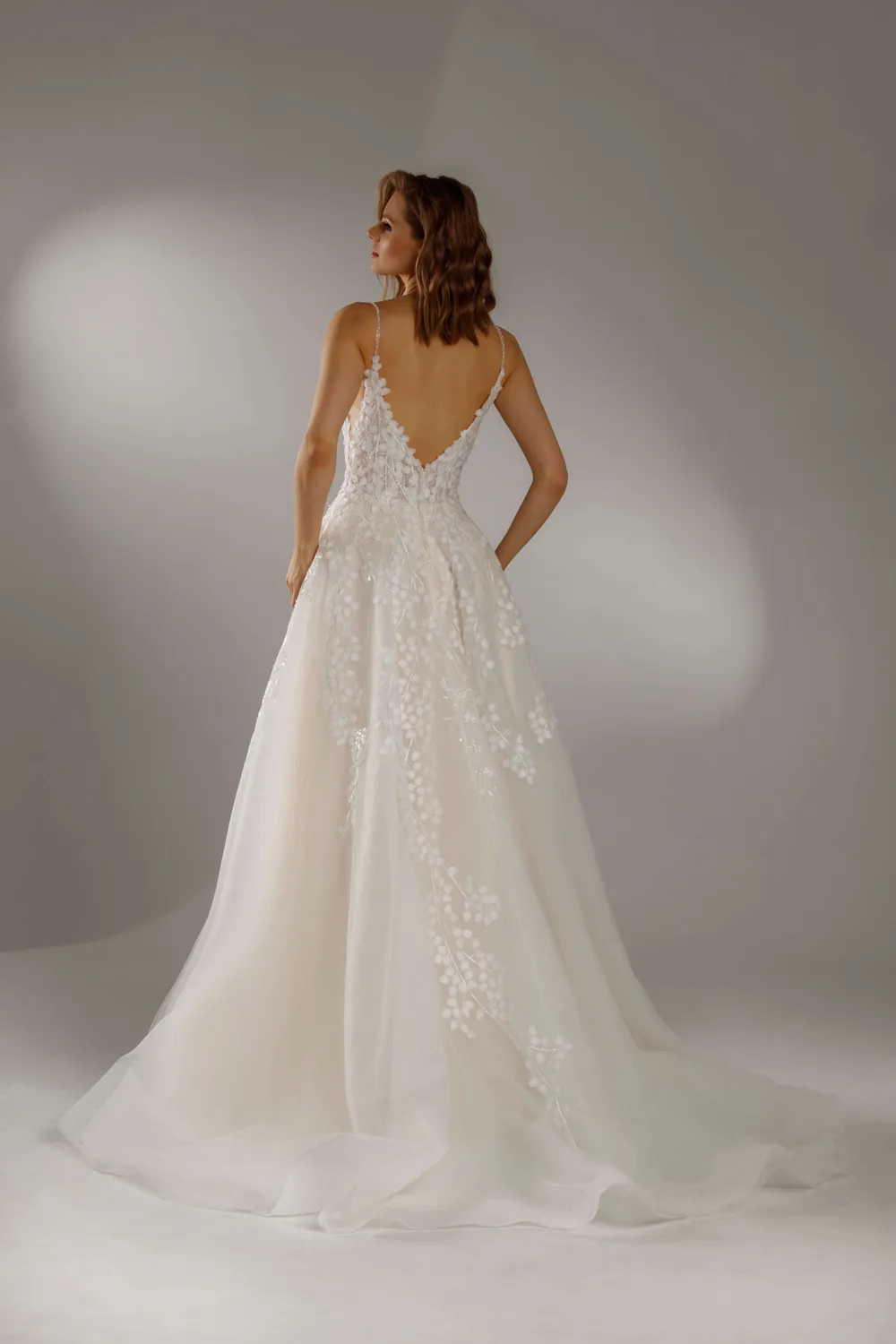 Princesa La Princessa Ninon brudekjole ivory/ivory tyl