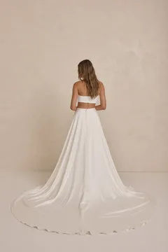 Made With Love Bridal Landon Skirt brudenederdel satin med slids