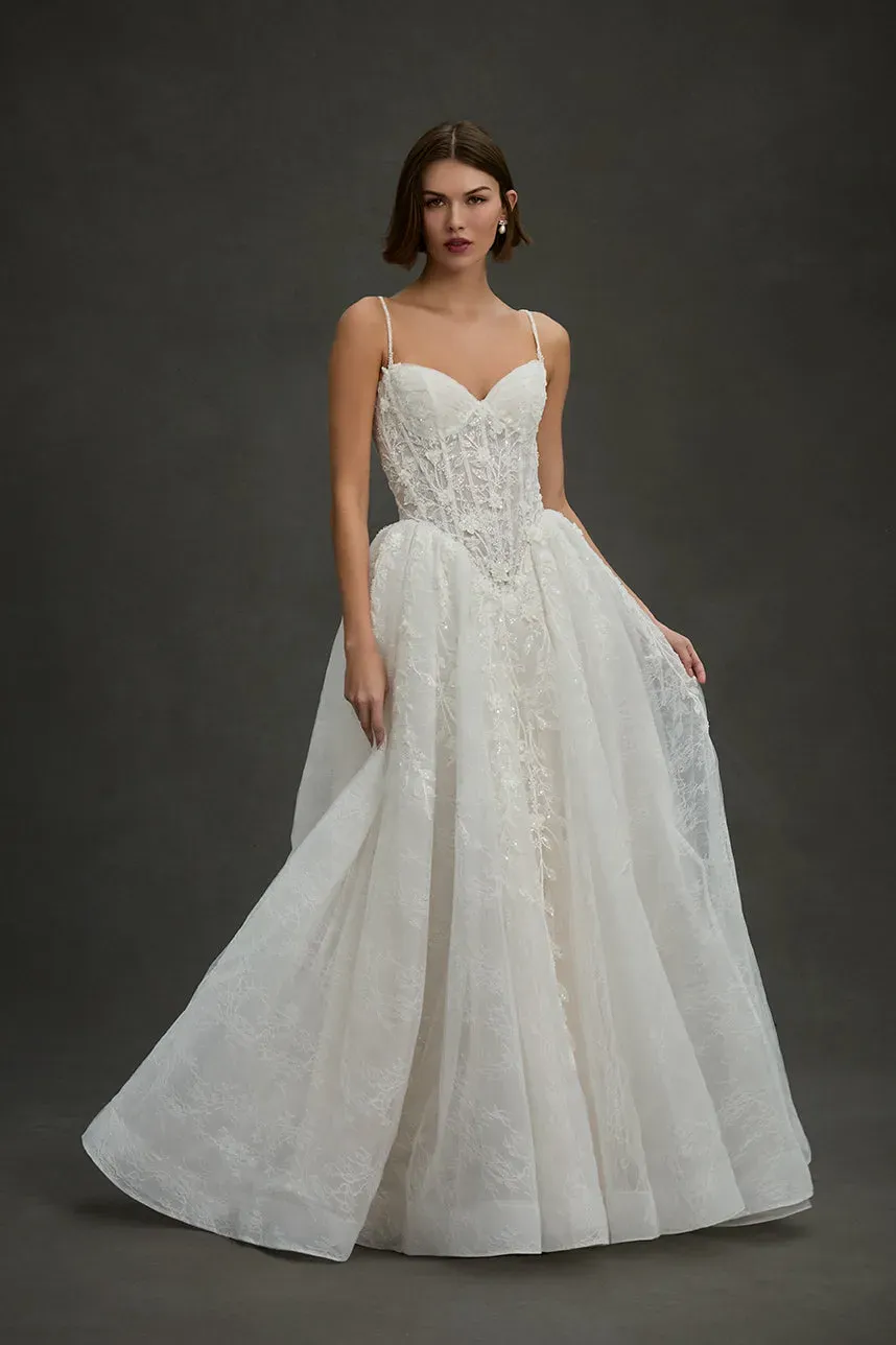 Allure Bridal Madison James MJ1280 - Chandler brudekjole Desert/Ivory/Nude balkjole