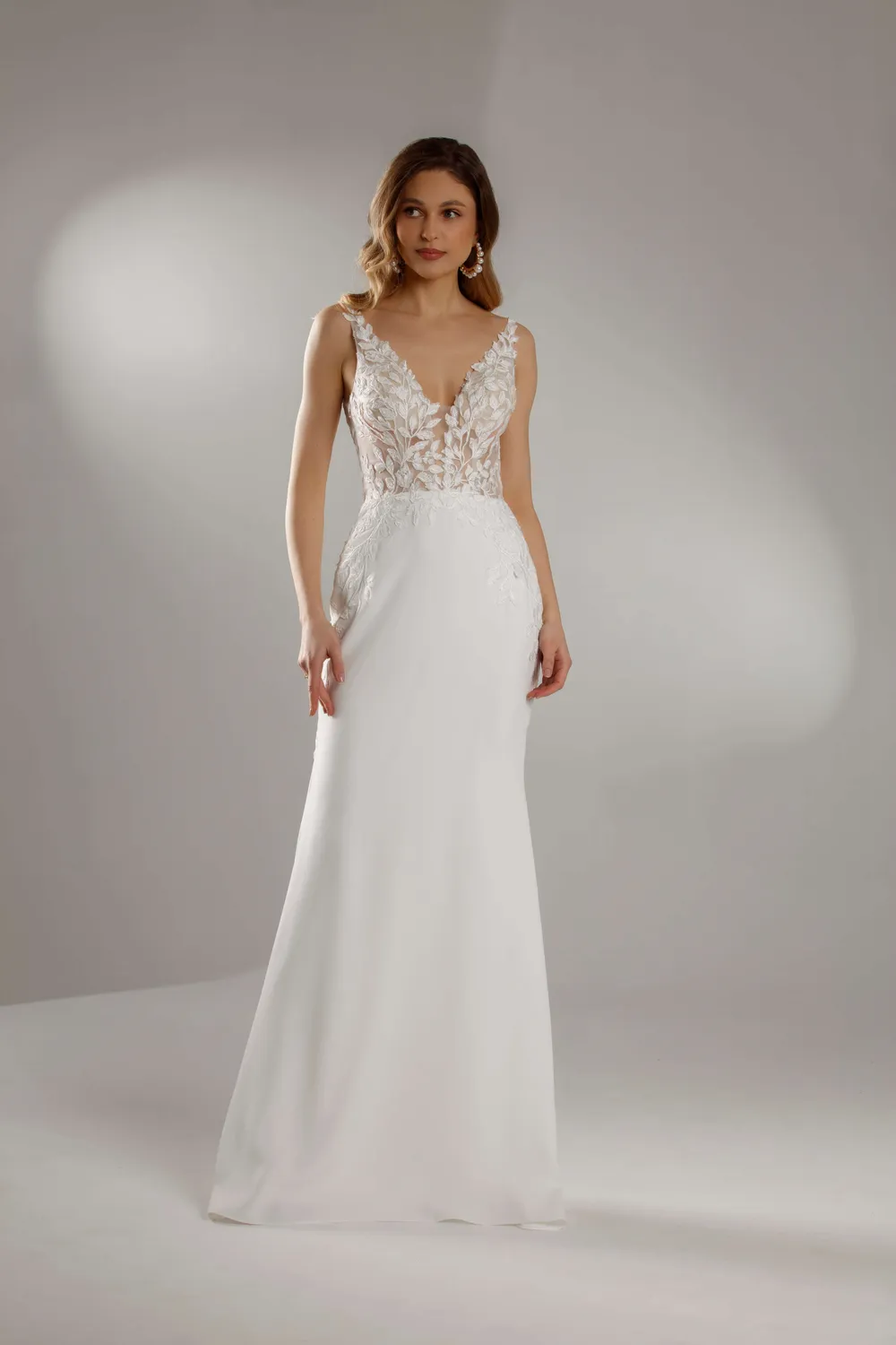 Princesa La Princessa Nataniel brudekjole crepe blonde