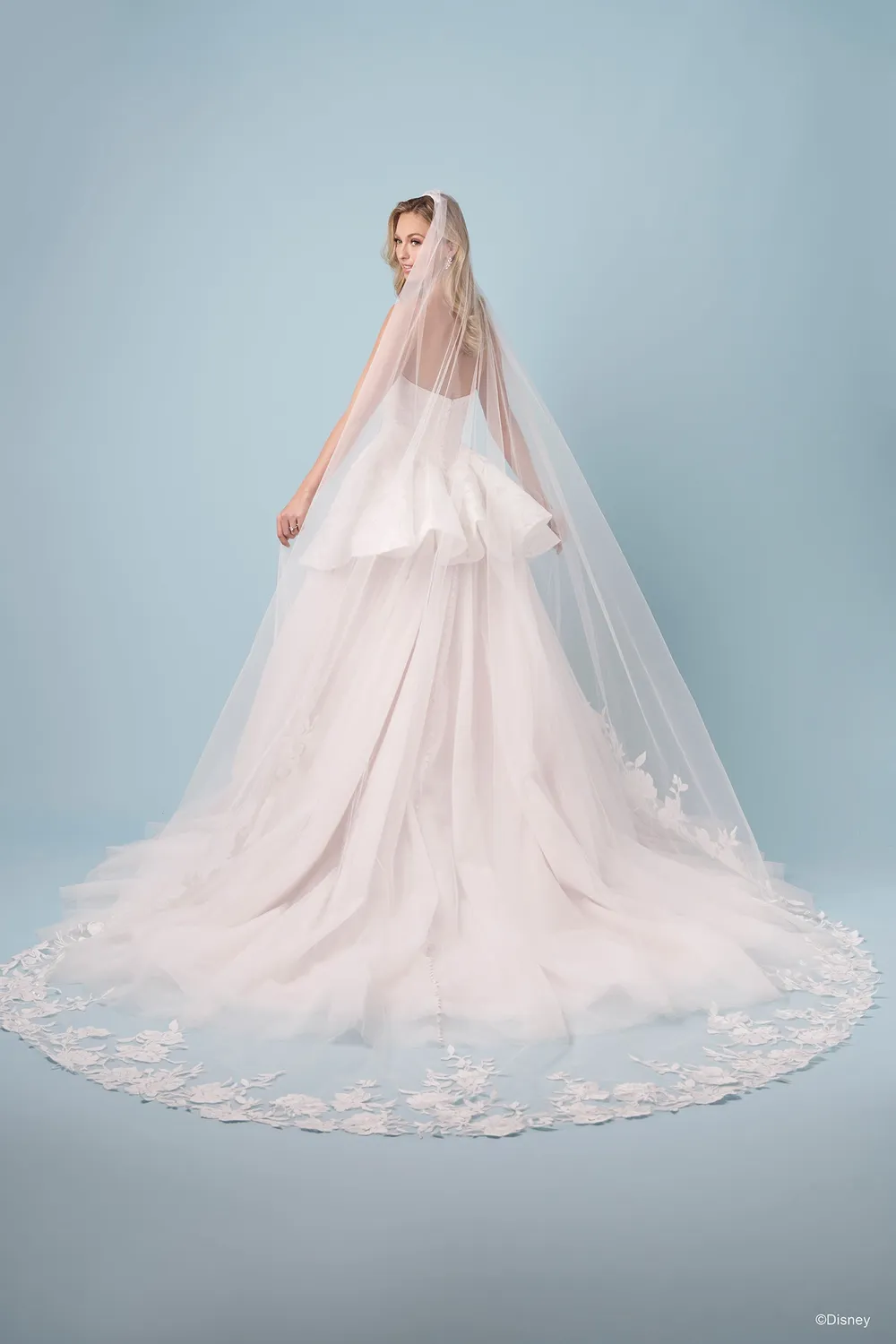 Allure Bridal Disney DV59 Rapunzel brudeslør ivory