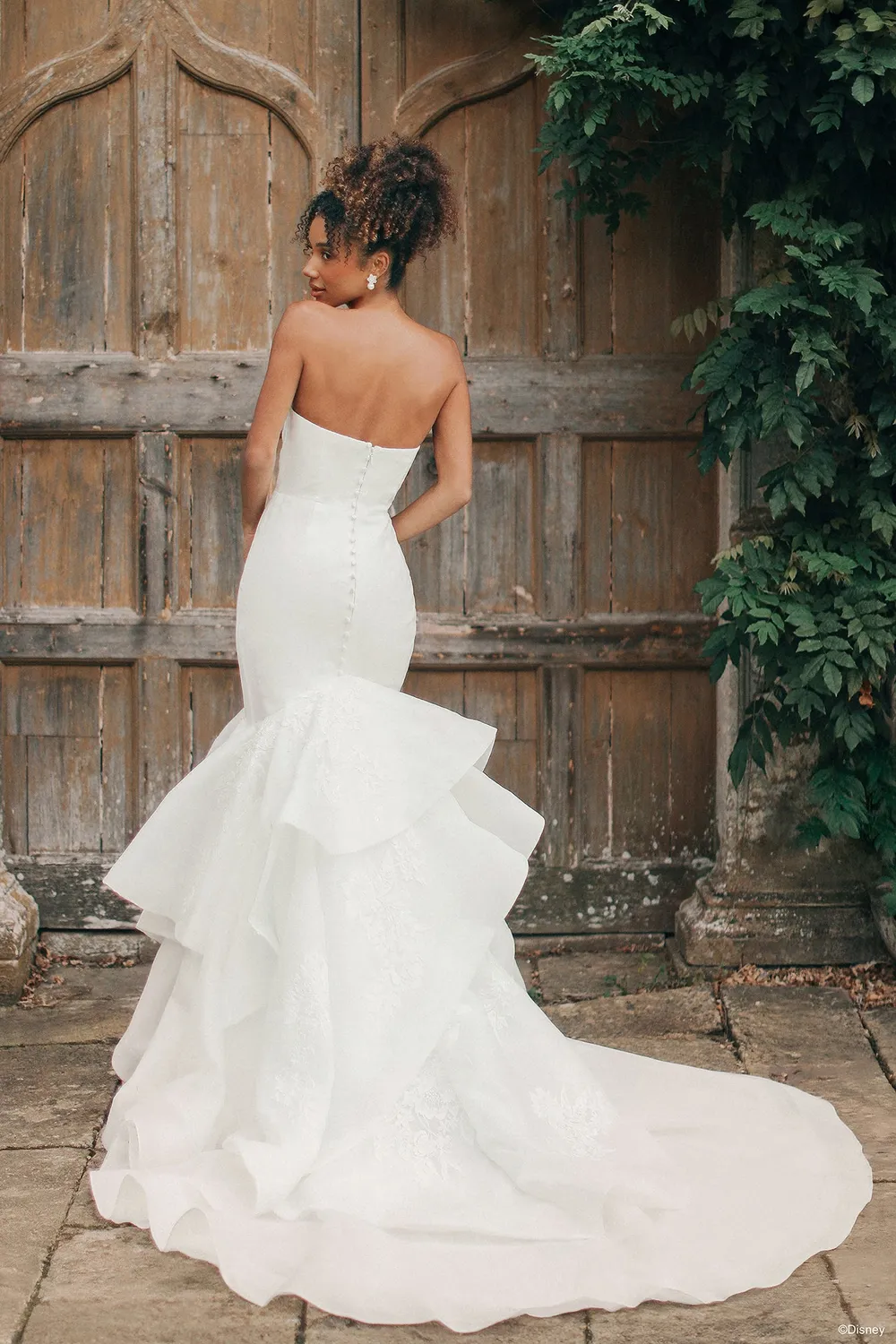 Allure Bridal Disney D468 Tiana brudekjole ivory