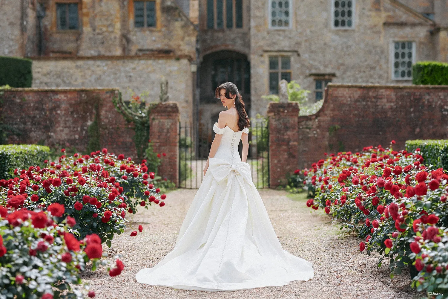 Allure Bridal Disney D462 Belle brudekjole Champagne/Ivory
