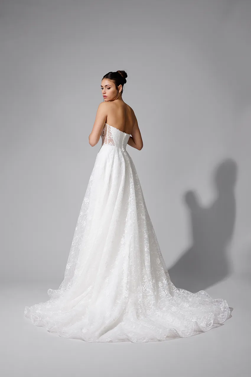 Bella by Eglantine BEL22703 brudekjole let tyl