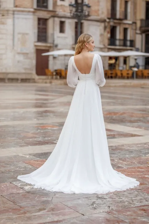 Jarice Bridal Uresa brudekjole ivory chiffon