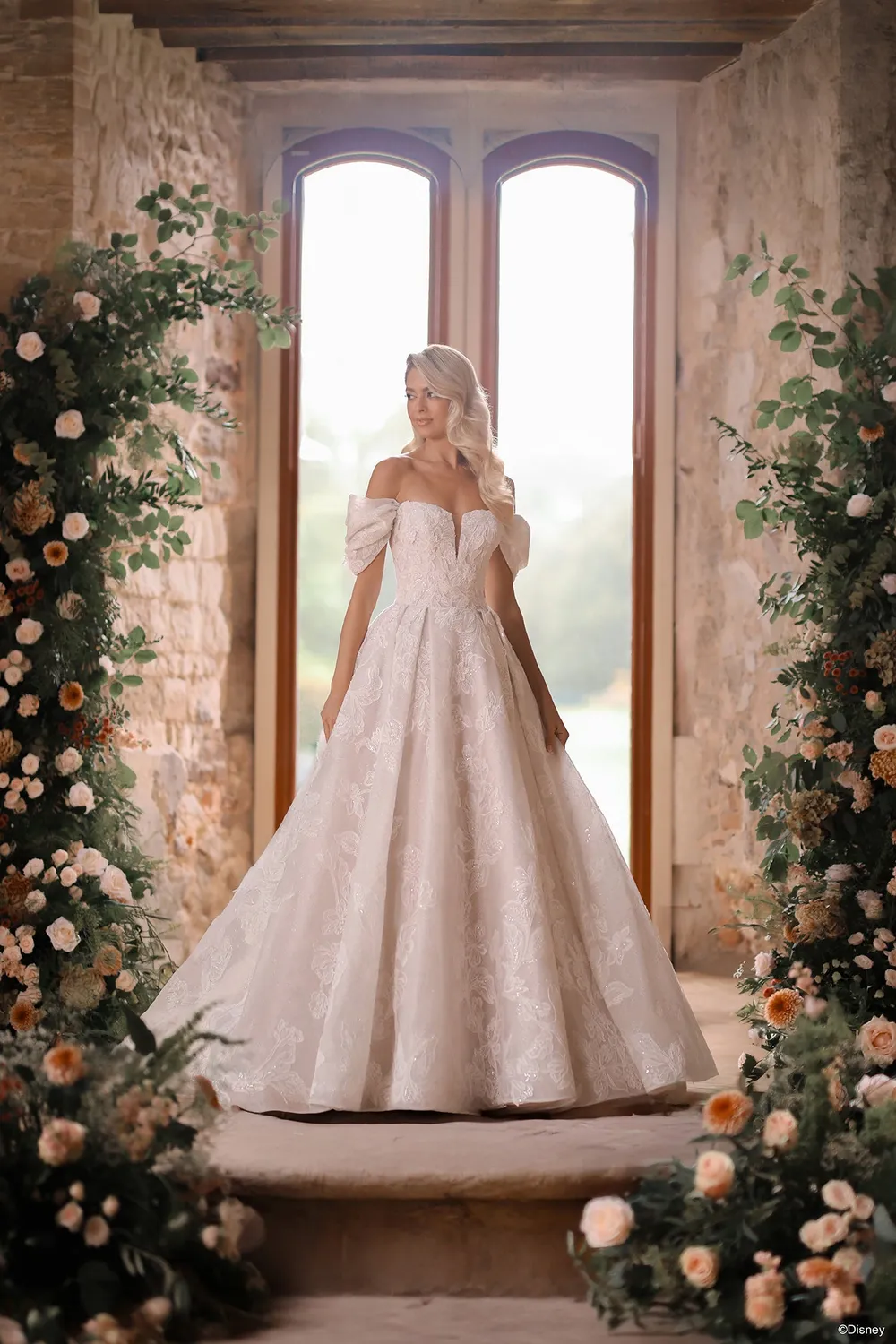 Allure Bridal DP451 Aurora brudekjole tyl lavender