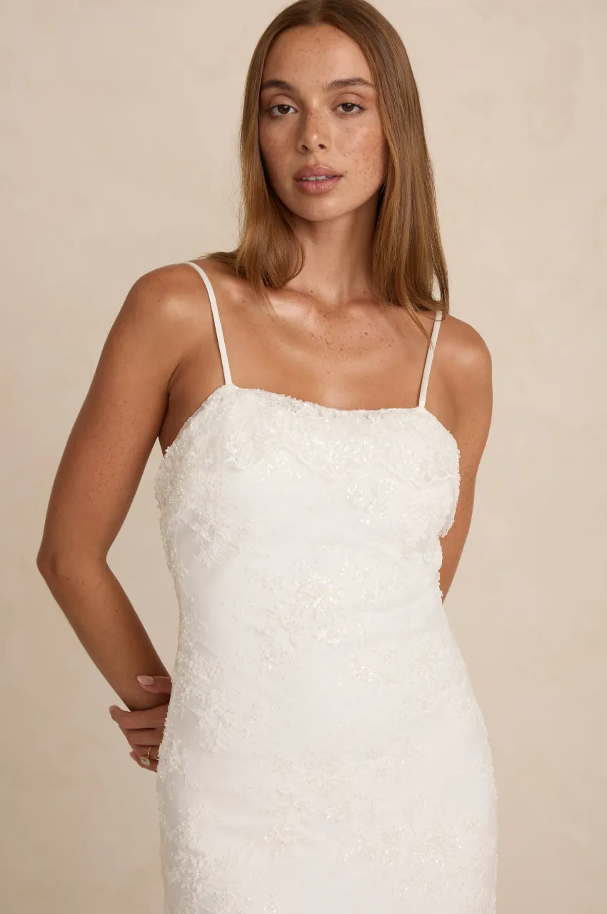 Made With Love Dakota Slip brudekjole scout blonde