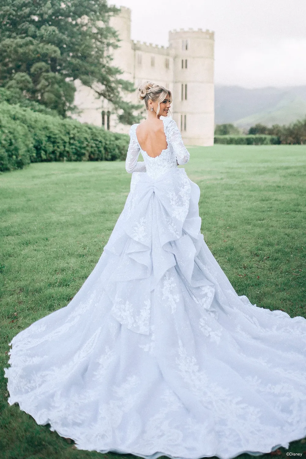 Allure Bridal DP453 Cinderella brudekjole tyl platinum
