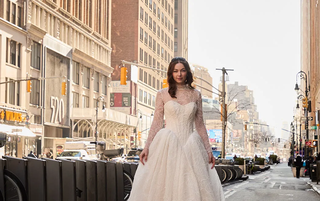 Allure Bridal Madison James MJ1275 Carley brudekjole champagne