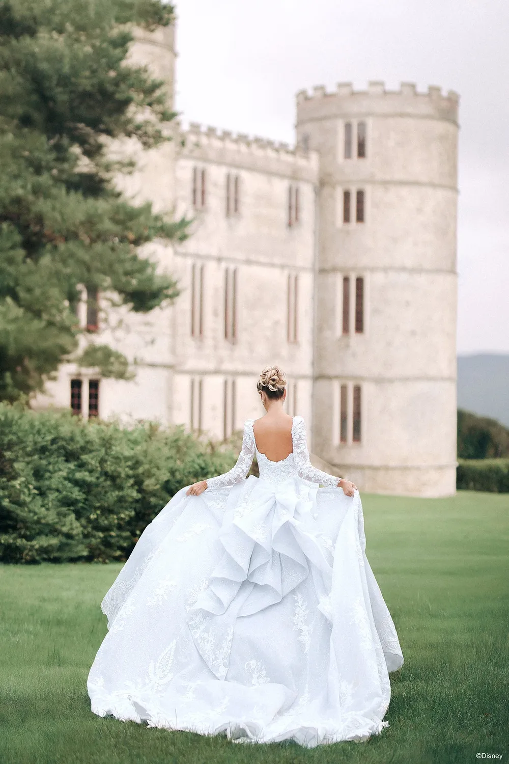 Allure Bridal DP453 Cinderella brudekjole tyl platinum
