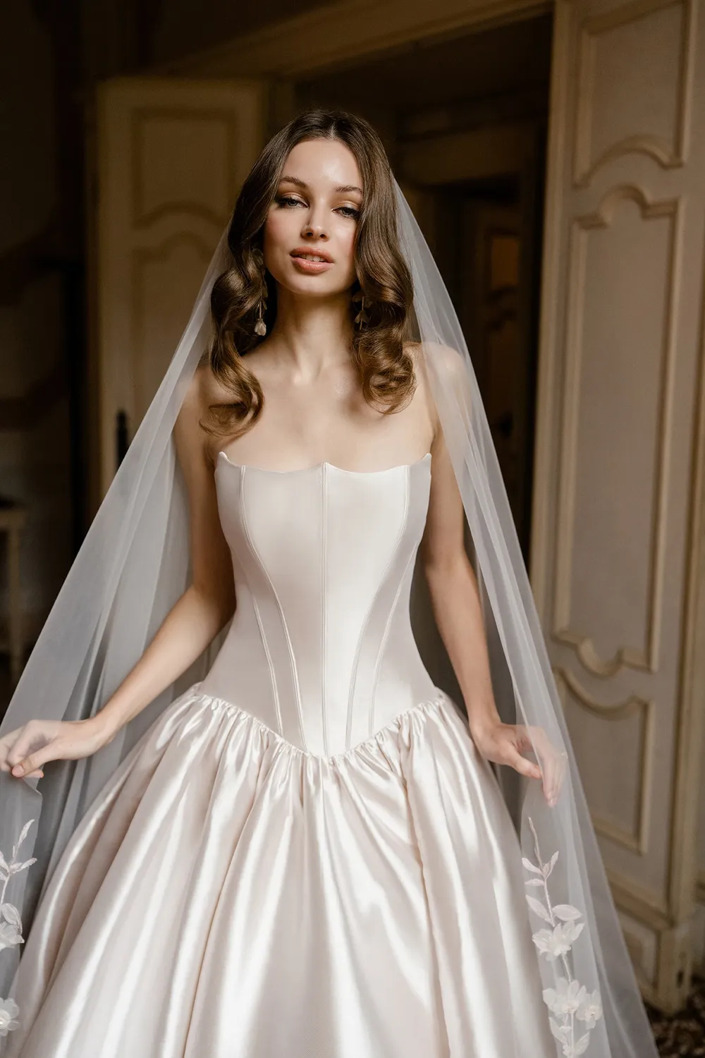 Allure Bridal Abella E617 Margaret brudekjole mikado rosé