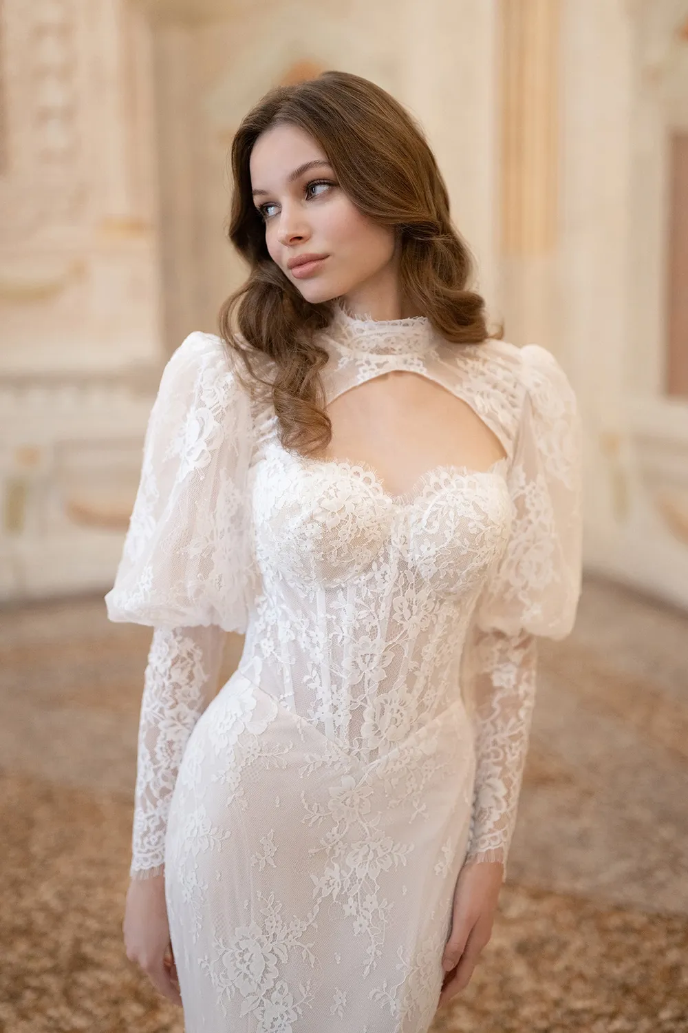 Abella E605J Valentina blondebolero nude bolerojakke