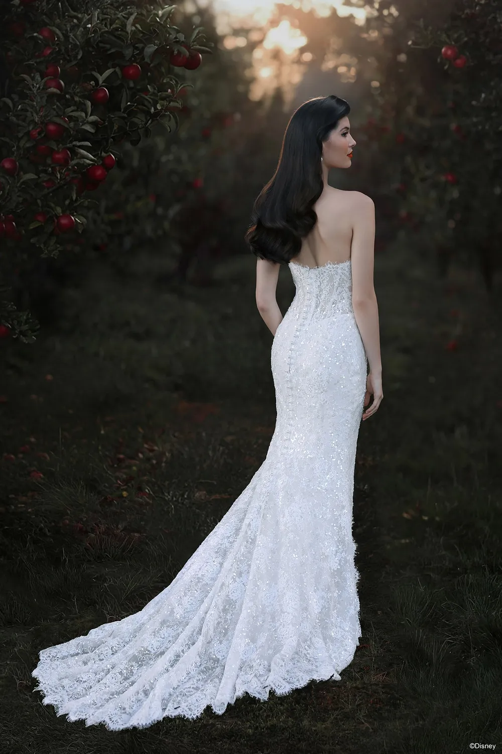 Allure Disney D477 Snow White brudekjole sand blonde