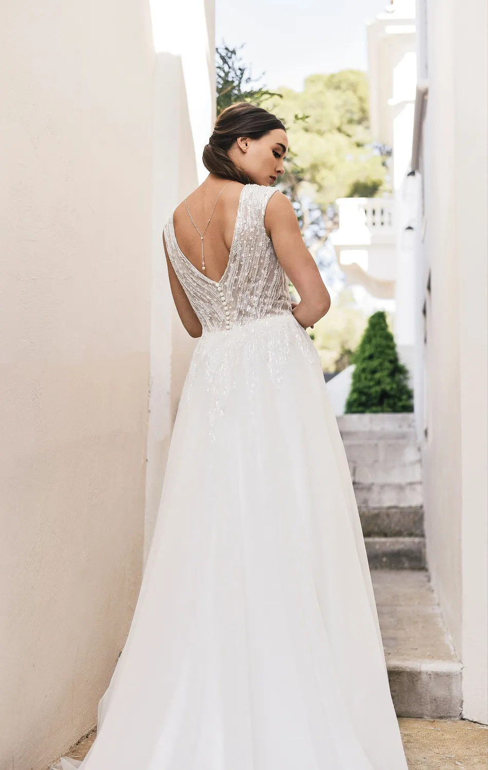 Bella by Eglantine BEL22509 brudekjole til bryllup